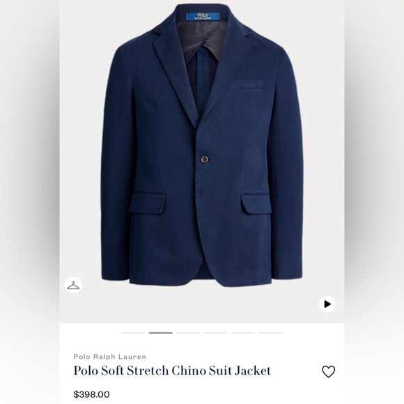 Polo Ralph Lauren Chino Suit Jacket